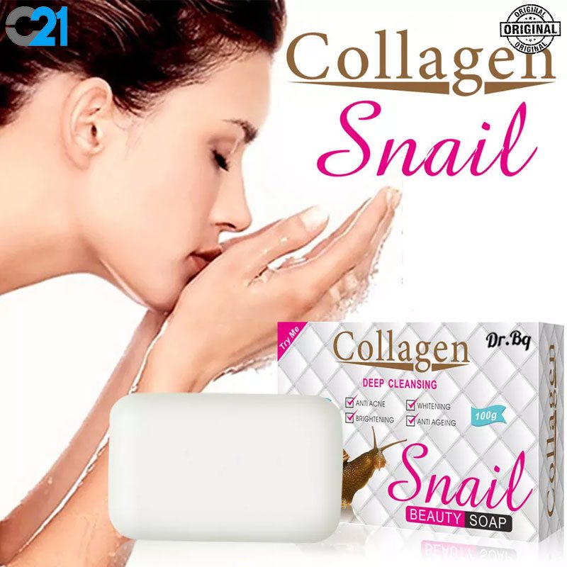 صابون ضد جوش و لک حلزون کلاژن COLLAGEN Snail Beauty Soap