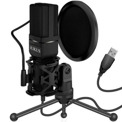 میکروفون استودیویی آی یوکوس مدل SF-777 USB microphone iukus sf-777