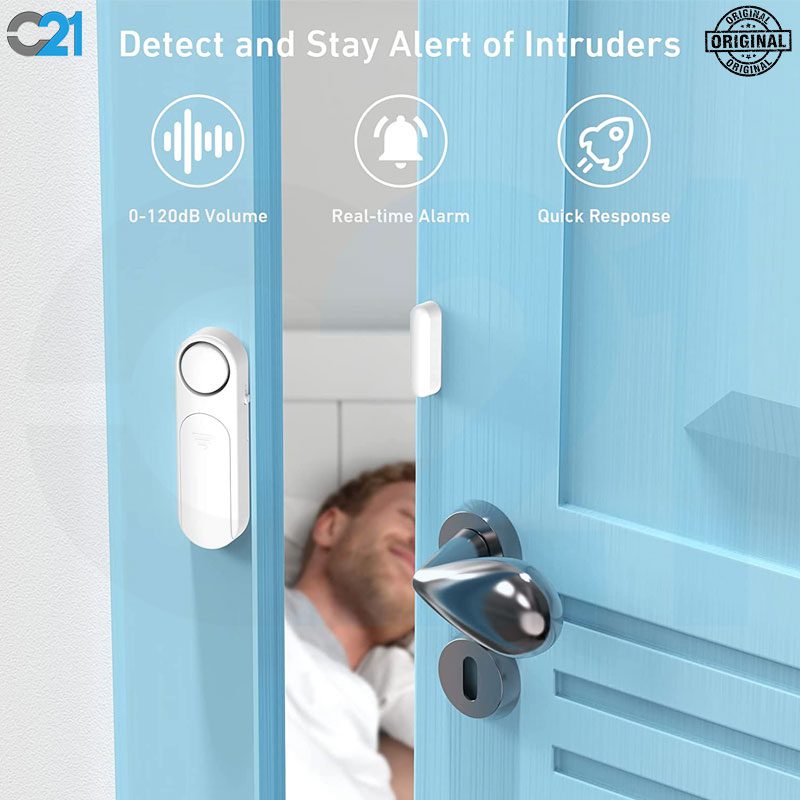 دزدگیر مغناطیسی درب و پنجره  هوشدار به موبایل سکورال SECRUI Door Alarm
