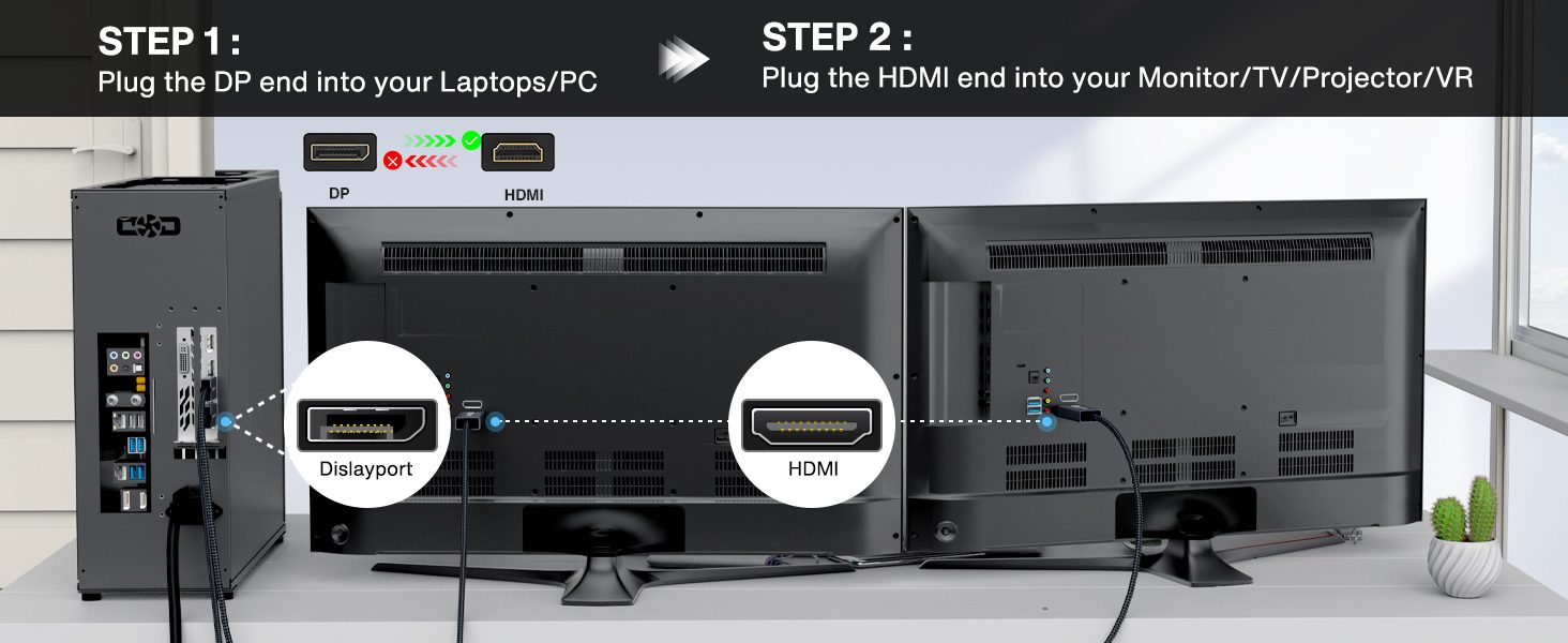 کابل Display 4K حرفه ای برند IVANKY DisplayPort
