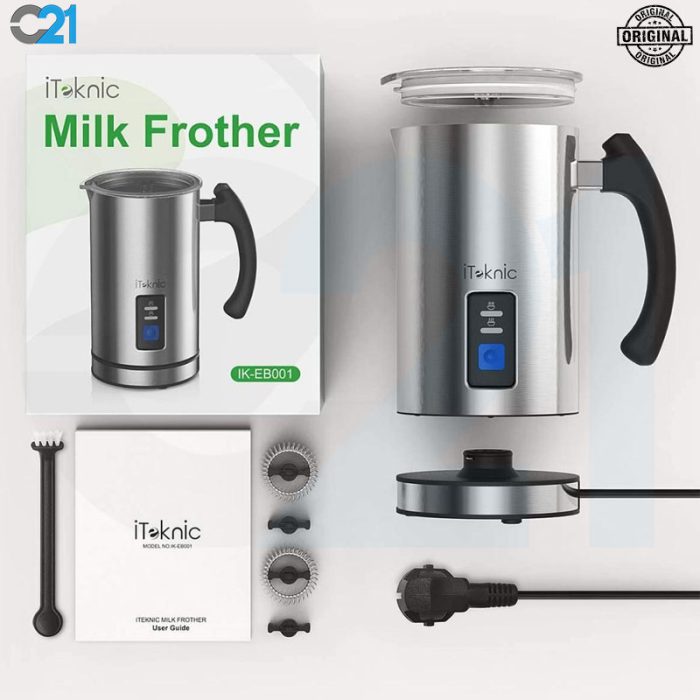 کف و فوم ساز شیر iTeknic milk frother ik-EB001 manual