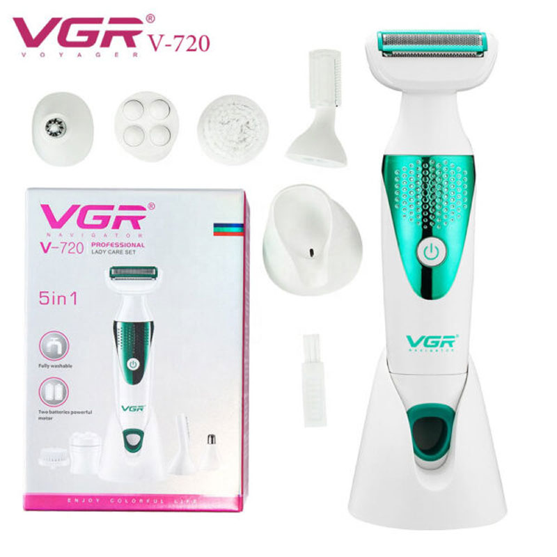 ست اصلاح موی بدن بانوان وی جی ار مدل VGR V-720