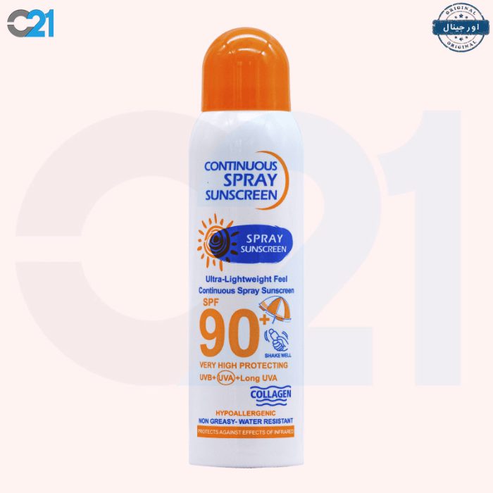 اسپری ضد آفتاب و سفید کننده وکالی Wokali Sunscreen Spray